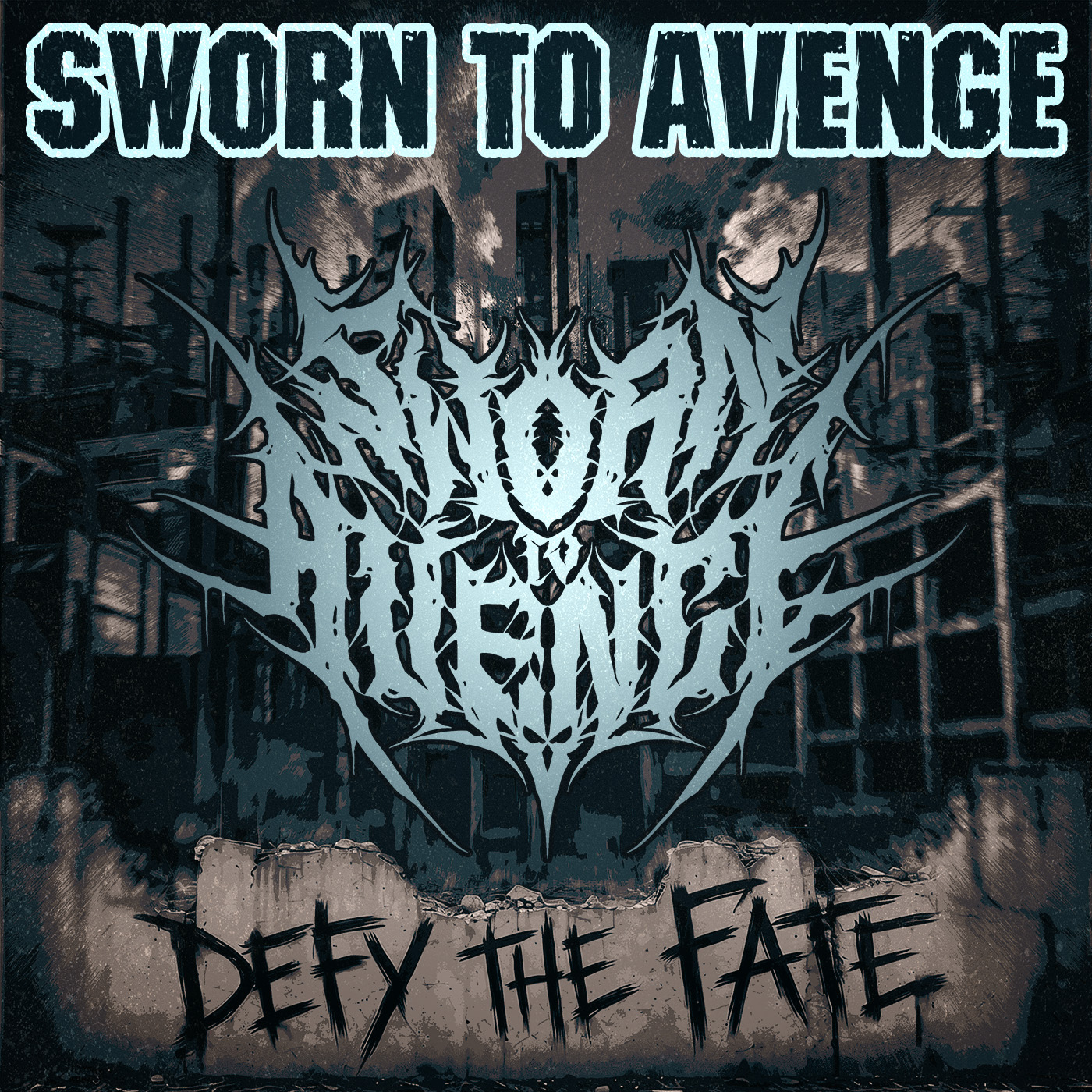 Sworn To Avenge - Defy The Fate Album Cover